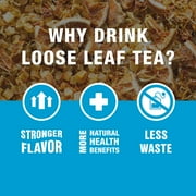 Tiesta Loose Leaf Tea Filters, Disposable Tea Infuser Bags, Natural Unbleached Paper Tea