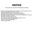 thumbnail image 2 of Transit Auto Ensemble de Roulement avant Droit Bras de Commande Inférieur à Rotule avec Kit de Barre Oscillante pour Voiture Ford Ranger Mazda B4000 Explorateur Sport Trac B3000 Mercury Alpiniste K77-101650, 2 of 11