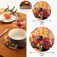 thumbnail image 3 of SKYSONIC Flower Cars Funny Pot Holders Trivets, 2 Pcs Heat Resistant Trivets,Summer Colorful Cotton Thread Weave Mats for Hot Pads Pans Pot Bowl Teapot for Kitchen Decor, 3 of 7