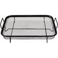 thumbnail image 5 of MUSENTIAL 2-Piece Non-Stick Bakeware Set for Oven with Crisper Pan and Cookie Sheet, 13 x 9-Inch (Black, 1-Set), 5 of 6