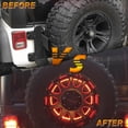 thumbnail image 4 of ECCPP Spare Tire LED Light Wheel Rear 3rd Brake Tail Light For 07-18 Jeep Wrangler JK, 4 of 5