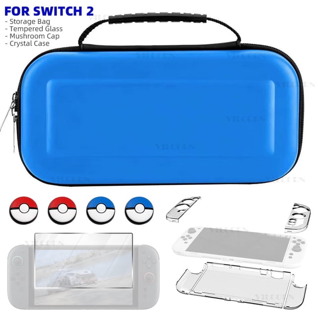 Nintendo Switch Ensemble d'Accessoires 2, Inclut Étui de Transport pour Switch 2, Protecteur d'Écran et Plus