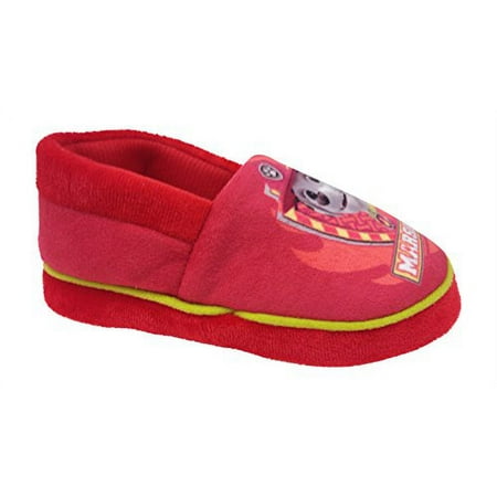 Paw Patrol Boys Kids A-line Slippers (small size 5-6, Red)