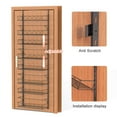 thumbnail image 4 of Auledio Over Door Pantry Organizer Rack, Adjustable 8 Tier Baskets Closet Organizer Spice Rack for Kitchen Pantry Door - Bronze, 4 of 7