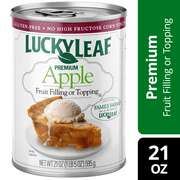 Lucky Leaf Premium Apple Fruit Filling and Topping, 21 oz Can