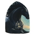 thumbnail image 6 of joogoo Horse Running on Sea Beanie Hats Cuffed Winter Warm Knit Thick Beanies, 6 of 7