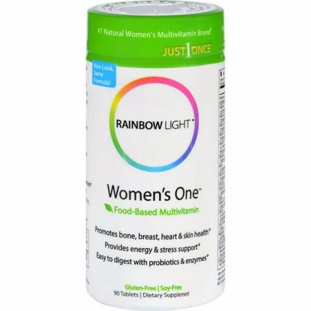 90 Tablets Rainbow Light - Rainbow Light Women's One Food-based Multivitamin - 90 Tablets