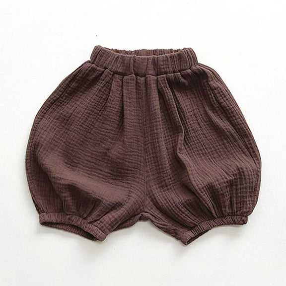 Girls Shorts Quick Dry Workout Coffee Shorts Elastic Waist Shorts for Teen Girls 12-18 Months