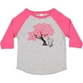 thumbnail image 3 of Inktastic Japanese Cherry Tree Kitty Cat Girls Toddler T-Shirt, 3 of 5