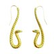 thumbnail image 1 of Pendientes dorados para mujer con diseño del zodiaco, joyería de moda, 1 of 8