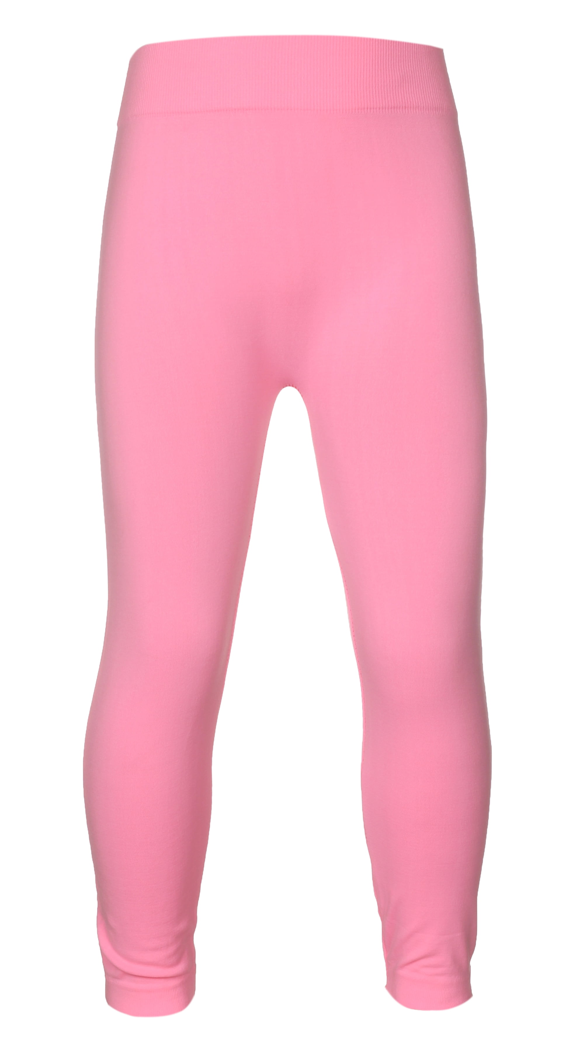 Babies Girls 2 Pack of Leggings with Lace Trim Ankles ~ 0 to 6 Years