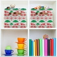 thumbnail image 6 of FREEAMG New Year's Christmas Storage Bin for Toy Storage Basket Dirty Clothes Sundries Office Home Closet Organizer Shelf Cube Box Waterproof Laundry Basket, 1 PCS, 6 of 7
