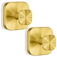 thumbnail image 1 of Juego de ganchos con ventosa BKV dorados, paquete de 2 unidades, 1 of 7