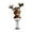 Style2, variant on Touch-Sensitive Dancing Car Ornament, Reflective Acrylic Dashboard Decor with Dynamic Motion for Auto Enthusiasts
