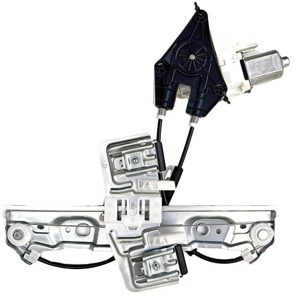 Dorman 748-256 Rear Driver Side Power Window Motor and Regulator Assembly for Specific Ford Models