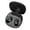 Black, variant on Gytml Mini Wireless Bluetooth Earbuds Waterproof Charging Bluetooth Headphones Lightweight Ear Earphones For Work Sleep Running Daily Music Call(Light Blue-2.05")