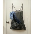 thumbnail image 6 of Contemporary Home Living 26" Charcoal Black Bath Mesh Laundry Hamper Bag, 6 of 6