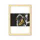 thumbnail image 1 of Organismo animal terrestre de mono Cuadro de madera decorativa marco de casa A4, 1 of 3