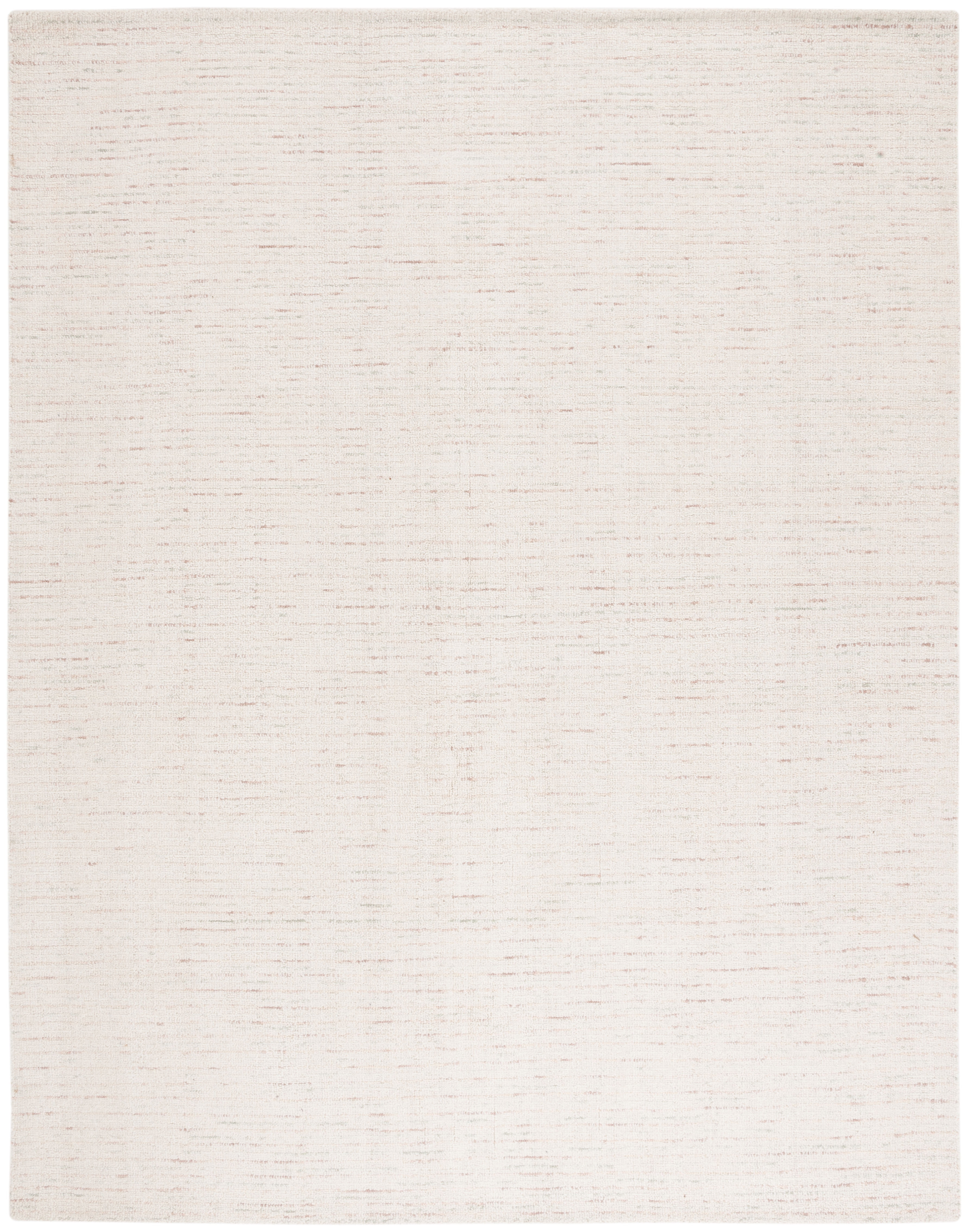 Safavieh Abstract Delia Distressed Wool Area Rug, Ivory/Brown, 8' x 10'