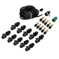thumbnail image 2 of Tbest Garden Accessory,10m Irrigation Atomizing Kit Adjustable Copper Nozzle 8/11 Hose Set For Garden Greenhouse,Irrigation System, 2 of 8