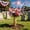 Gold-GD, variant on MMJ Memorial Vase Plastic with Ground Stake for Cemetery Grave Outdoor Decor 9.8x4.2in