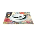 thumbnail image 3 of White Horse and Flowers 12×18 inch Placemats Heat Resistant Washable Foldable Rectangular Placemats Set Decoration Indoor Outdoor for Kitchen Dining Table 6PCs, 3 of 8