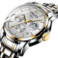 thumbnail image 3 of Reloj de hombre con movimiento automático, resistente al agua, calendario, ambiente luminoso, tendencia, esfera grande, reloj de cuarzo, 3 of 3
