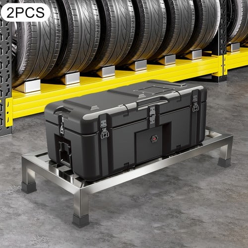 2 Pack Commercial Dunnage Rack for Food Storage in Restaurant Kitchens Shop