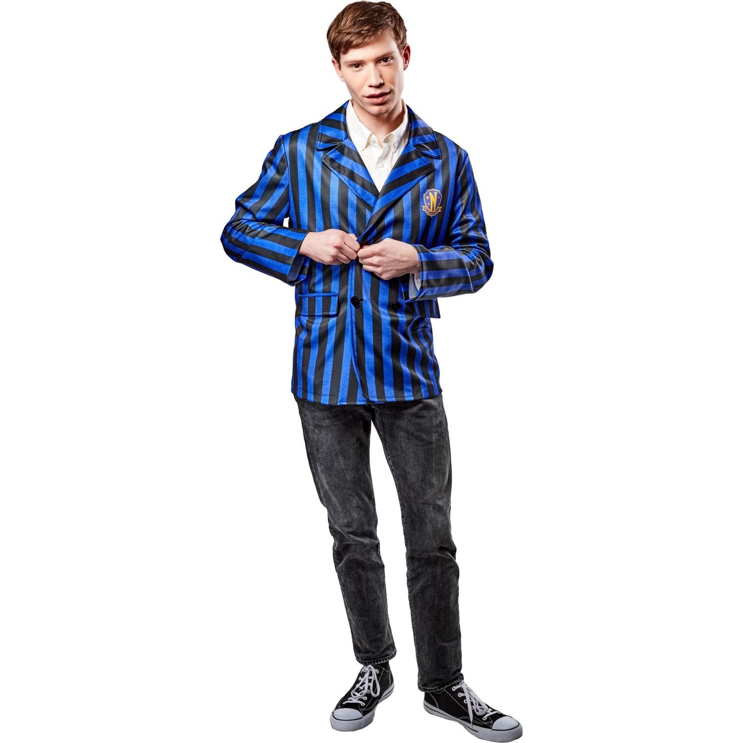 Wednesday Nevermore Academy Men's Uniform Jacket