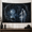 B, variant on XaaKee Bedroom Tapestry, Lunar Abyssal Specter Print, High-Quality Polyester Room Tapestry, 60x40Inch