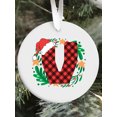 thumbnail image 1 of Family Initial Christmas Decor Ornaments for Xmas Tree - Xmas Funny Gift for Christmas Party, 1 of 2