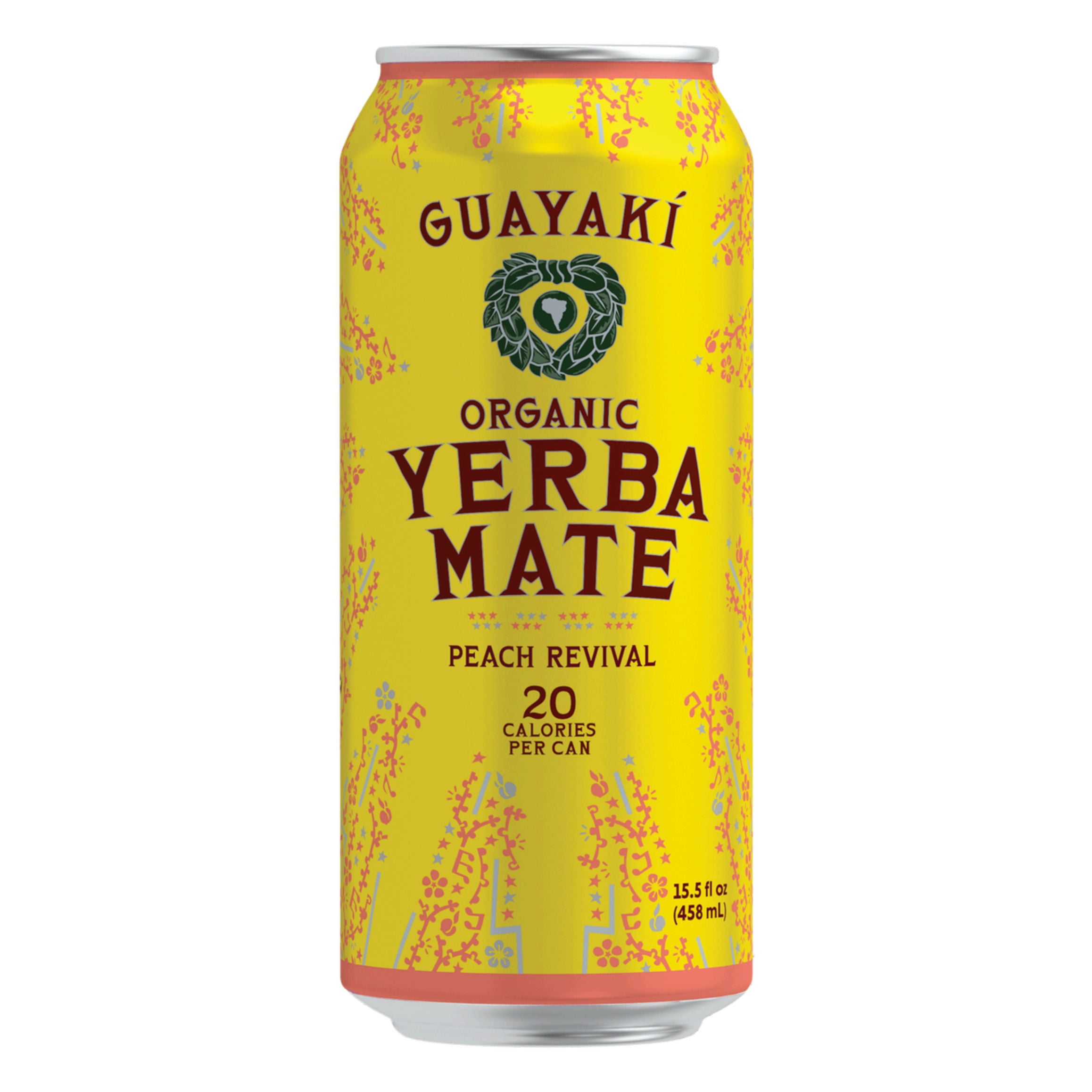 Guayaki Organic Yerba Mate Tea Variety Pack 15.5 fl oz Can, 12 Count