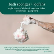 EcoTools Delicate EcoPouf Bath Sponge, Recycled Netting, for Adults, 1 Count