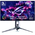 thumbnail image 1 of ASUS ROG Swift 27 Pouces (26,5 Pouces Visible) Double Mode QHD 1440P 540Hz Full HD 720Hz AMD FreeSync Premium Pro & G-SYNC compatible 0,02ms HDR500 OLED Moniteur d'Ordinateur de Jeu Noir Véritable Lustré PG27AQWP-W, 1 of 9