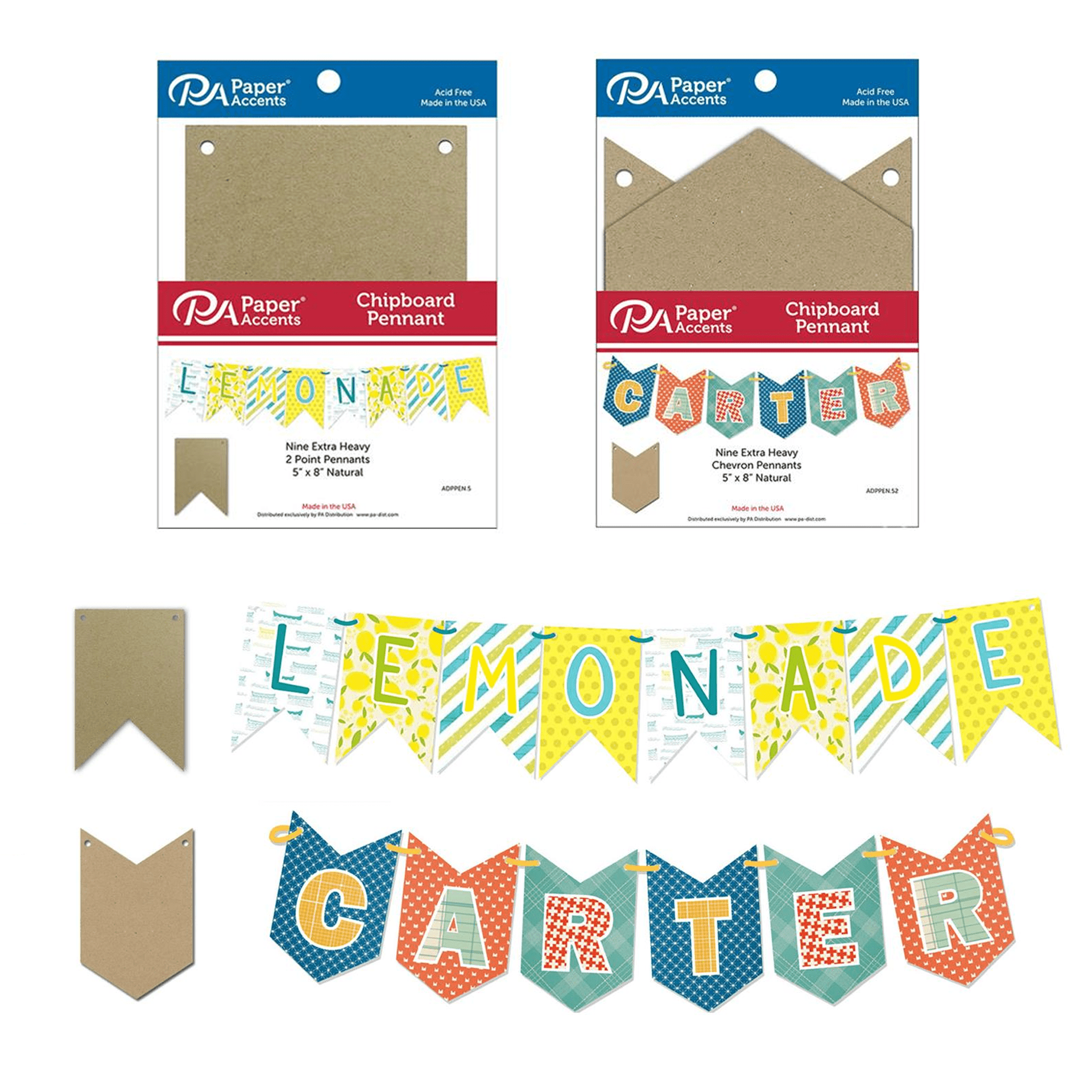 Leisure Arts Paper Party Bundle: Includes Colored Card Stock, Blank Cards For Card Making, And Envelopes Set, And Chipboard Shapes For Crafts - Perfect Diy Fun