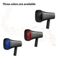 thumbnail image 4 of Riwcyla Solar,Powered Megaphone Speaker Portable Wireless BT PA Bullhorn Recording Speaker Multifunctional Handheld Amplifier with Lighting Function Lightweight Strap for Public Speaking Events Tr, 4 of 6