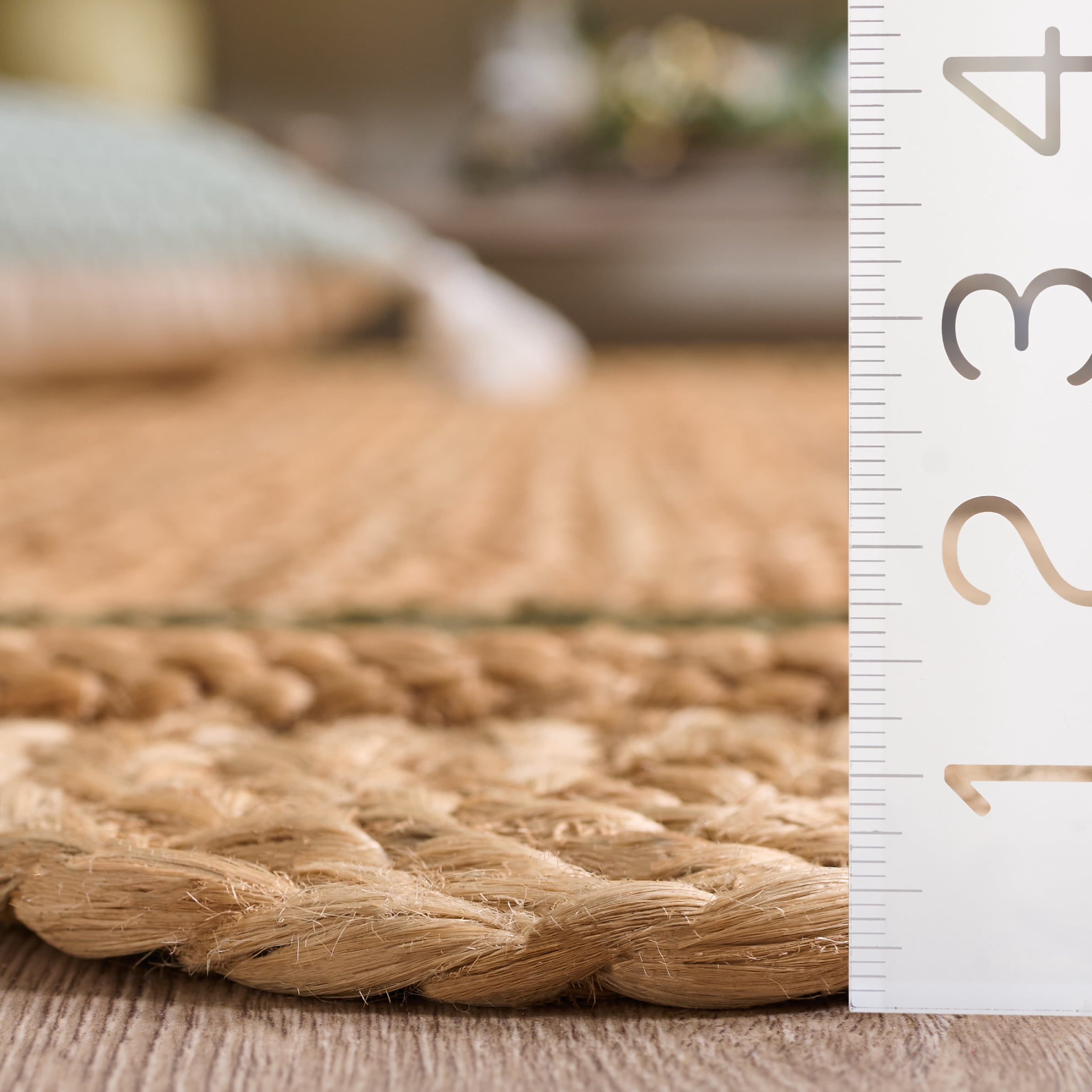 Safavieh Natural Fiber Archibald Bordered Area Rug, Natural/Olive, 6' x 9'