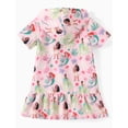 thumbnail image 2 of Traje de baño para cubrir a la princesa Disney Moana Ariel Tiana para niñas de 6 a 7 años, 2 of 8