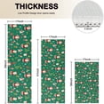 thumbnail image 4 of Green Christmas Santa and Icon Pattern Kitchen Rugs Sets Of 3,Kitchen Runner Rugs Non Skid Washable,Decorative Kitchen Floor Mats for Kitchen,Sink,Laundry,17"x30"+ 17"x47" + 17"x59", 4 of 6
