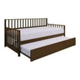 thumbnail image 4 of Castle Place Twin Wood Daybed with Trundle, Vintage Style, Walnut, 4 of 10