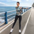 thumbnail image 6 of FORMRS Womens Long Sleeve Shirts UPF 50+ Sun Protection Quick Dry Fishing Hiking Tops, Size S-2XL, Green Mountains, 6 of 8