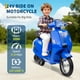 thumbnail image 3 of Motocicleta Eléctrica para Niños 8+ con Motor 350W, Baterías Duales 12V 10Ah, Velocidad 5-14 mph, Resistente al Agua, 3 of 11