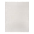 thumbnail image 3 of Cadence Tonee Shag Solid Color Cream Area Rug, 8x10, 3 of 8