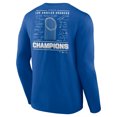thumbnail image 3 of Men's Fanatics Royal Los Angeles Dodgers 2024 World Series Champions  Signature Roster Long Sleeve T-Shirt, 3 of 3
