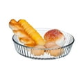 thumbnail image 6 of 10 Inch Round Pie Plate Glass Pie Pan for Baking Deep Round Pie Plate Dish Great For Apple, Pumpkin, Holiday Pies,Oven Safe Tray (1), 6 of 7