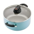 thumbnail image 4 of Juego de utensilios de cocina Farberware Smart Control antiadherente de 14 piezas Aqua, 4 of 9