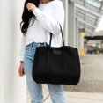 thumbnail image 5 of Bag and Bougie Zipper Tote Diaper Bag - Midnight, 5 of 5