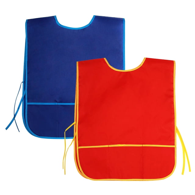 Blusa de arte para niños de 2 piezas, blusa de artista, delantal de pintura impermeable