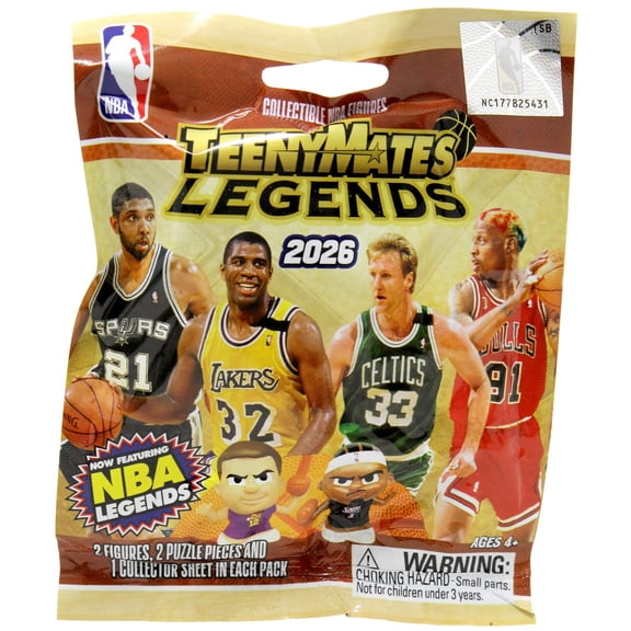 NBA TeenyMates Basketball Legends Mystery Pack (2 RANDOM Figures)