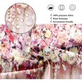 thumbnail image 4 of UOWRPOZ Bridal Floral Pink Rose Polyester Shower Curtain, 72"x72" Waterproof 12 Count, 4 of 6
